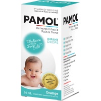 Pamol 婴儿退烧止疼液 1岁以下 60ml 橙子味