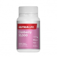 NutraLife Cranberry 50,000 50 Capsules EXP.2025.08