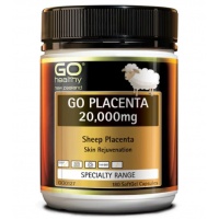 GO Healthy Go Placenta 20000mg 180 softgel capsules EXP.2026...