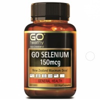 GO Healthy GO SELENIUM 150MCG 120 vegecapsules EXP.2025.8