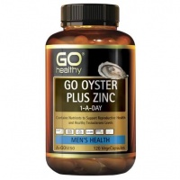 GO Healthy Go Oyster + Zinc 1-A-Day 120 Vege Capsules EXP.20...