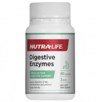 Nutralife Digestive Enzymes 60 capsules-Exp.2026.05
