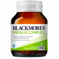 Blackmores Mega B Complex 75 Tablets EXP.2025.08