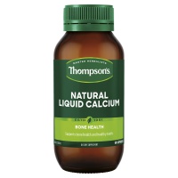 Thompson's Natural Liquid Calcium 60 Capsules EXP.2025.9
