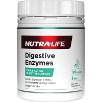 Nutralife Digestive Enzymes 120 Capsules EXP.2026.11