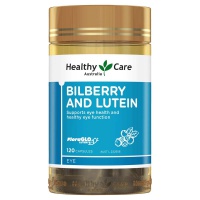 Healthy Care Bilberry & Lutein 120 Capsules-EXP.2027.1