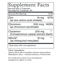 MitoQ Blood Sugar 60 capsules EXP.2026.9